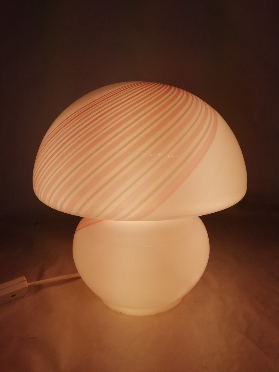 Murano Glass Table Lamp photo vintage