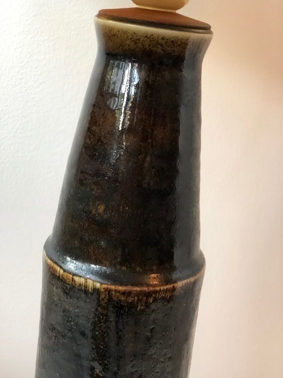 Carl Harry Stålhane Large Stoneware Table Lamp For Rörstrand 1960s photo 1101.0