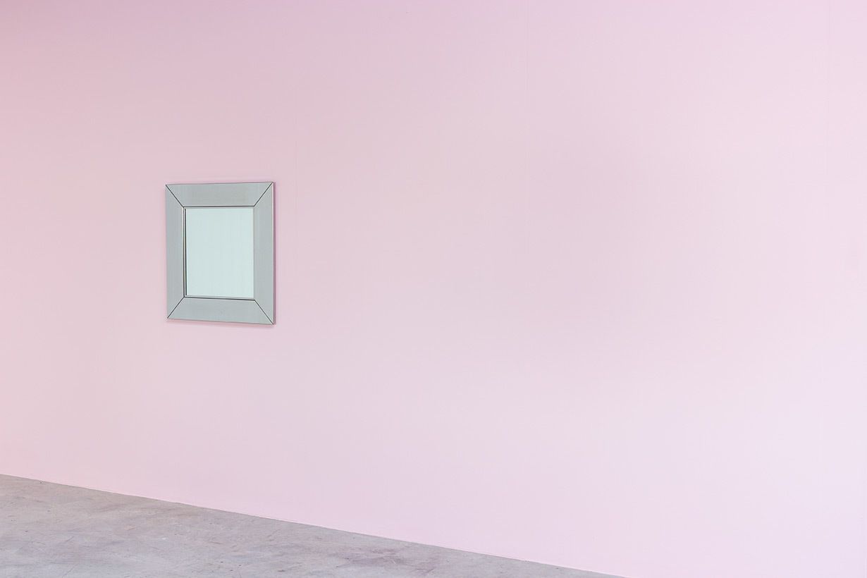 Chrome Mirror Designed By Cidue Design 1970 Italy photo buy