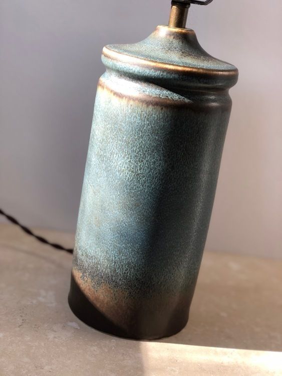 Carl Harry Stålhane Stoneware Table Lamp For Rörstrand 1960s photo 1007.0