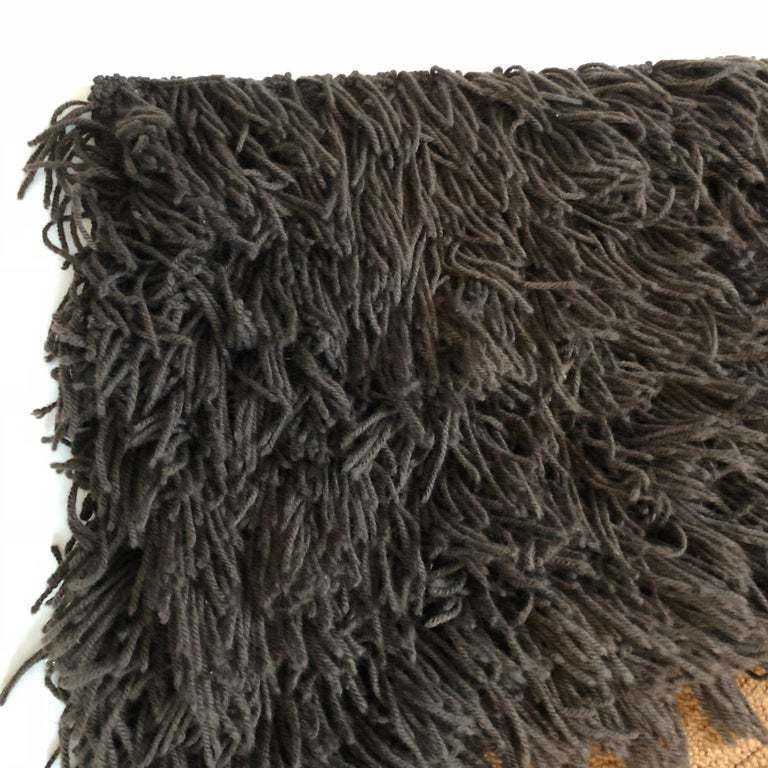 Modernist German Wall Rug By Ewald Kröner For Schloss Hackhausen, Germany, 1970s photo Textiles