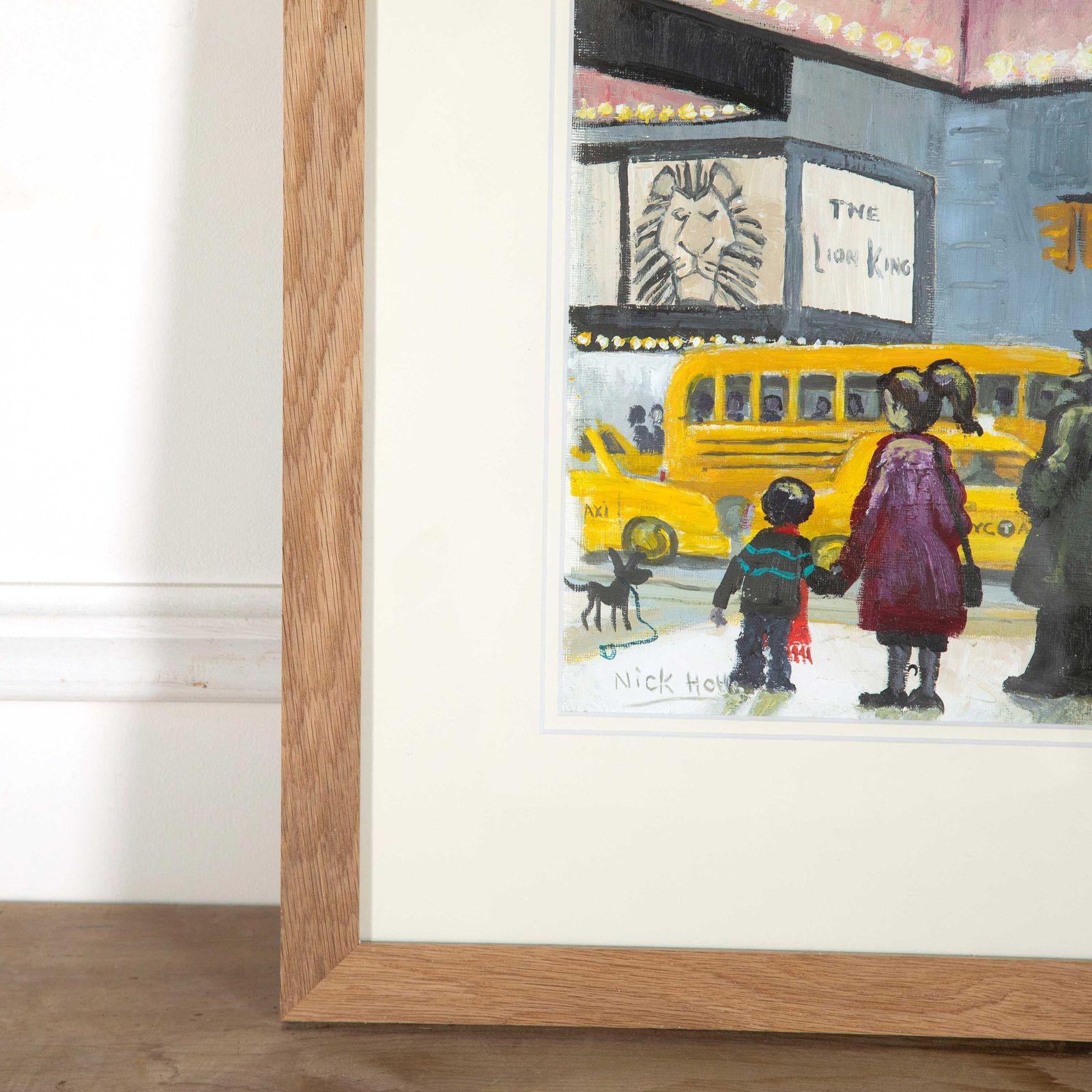 Nick Holly (Welsh, B.1968) 'Waiting For A Cab', New York City photo Art