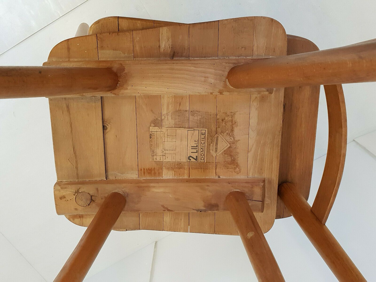 photo for sale Suite Of 3 Tubingen Chairs By Adolf Schneck For Schafer 1930 1940 Vintage 40s