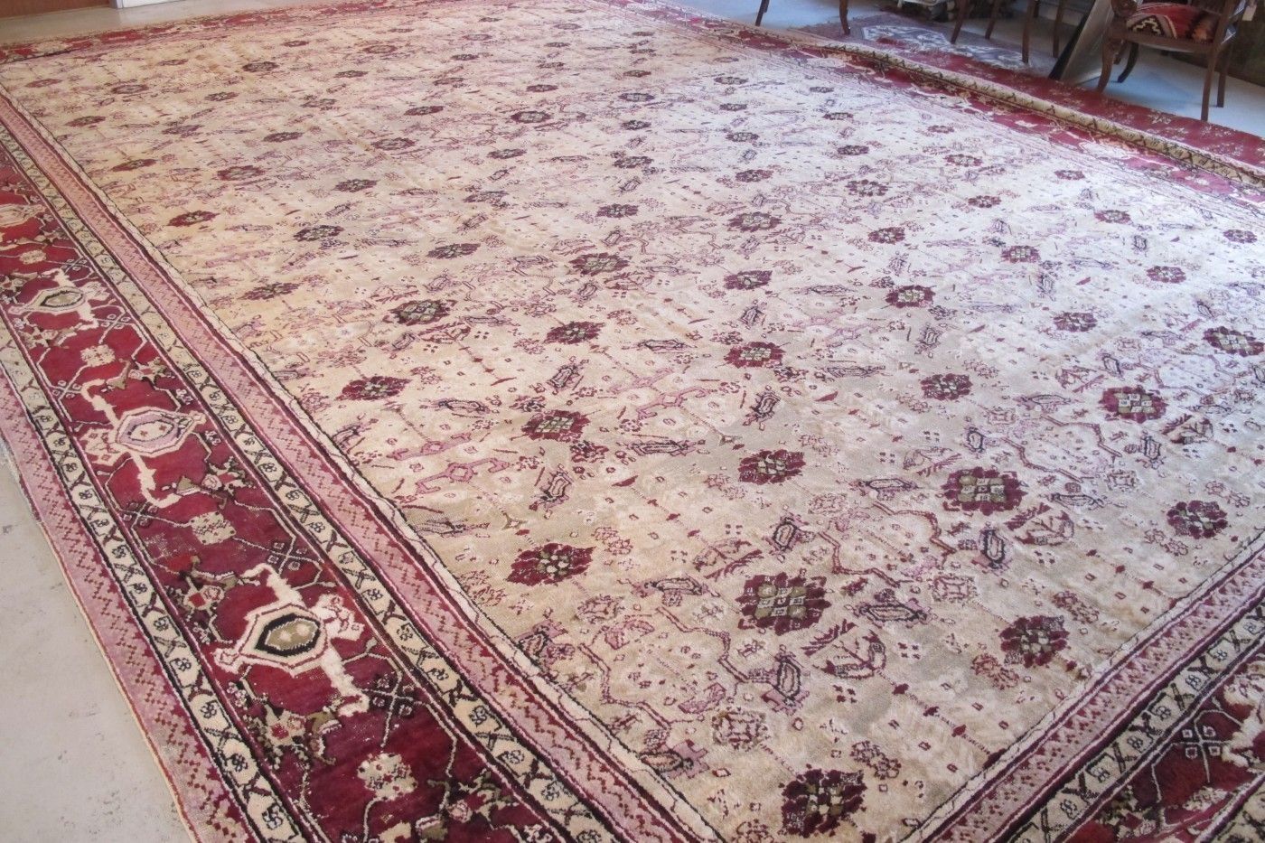 Highly Decorative  Antique Amritsar Carpet, Circa 1880, 6.62m X 4.60m