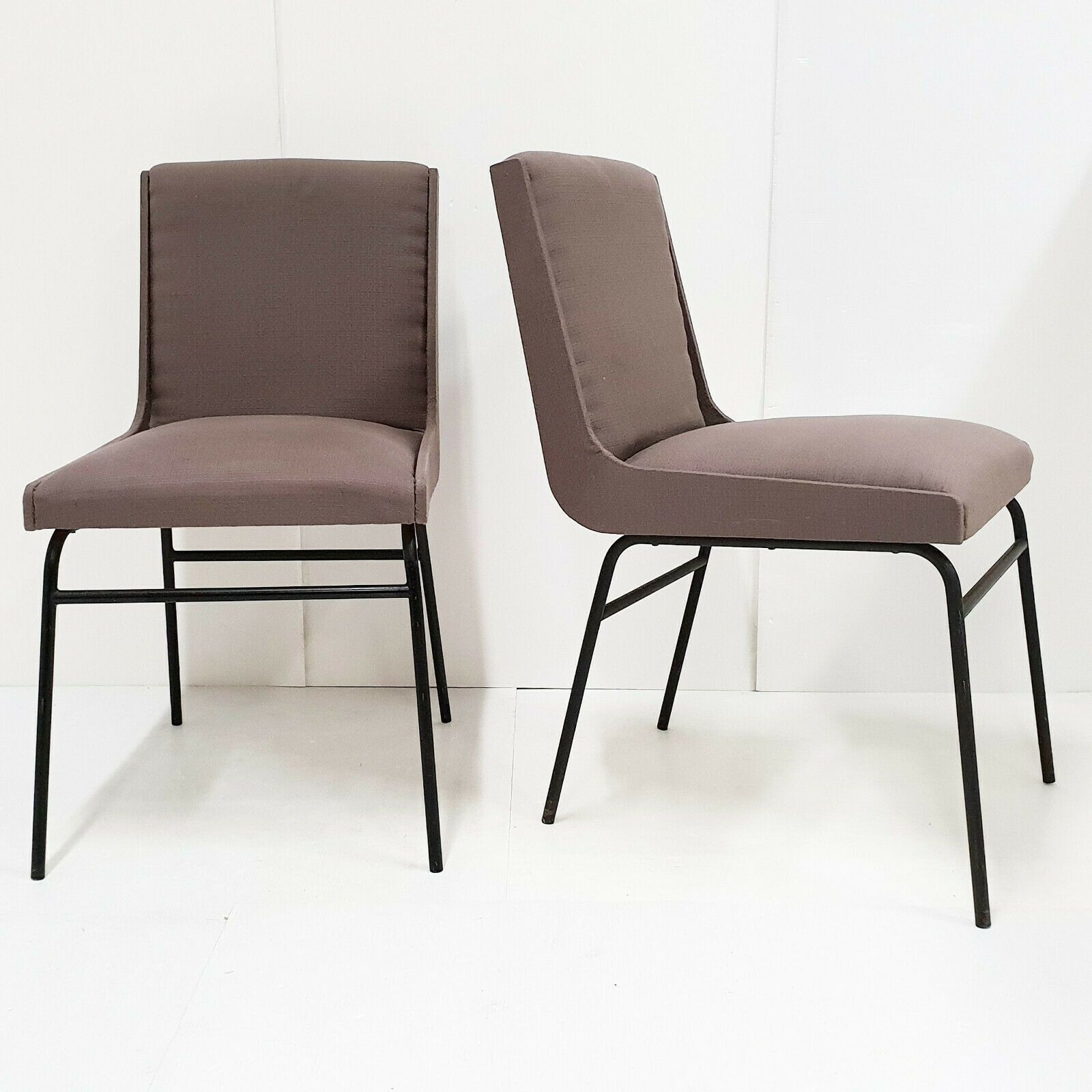 Pair Of Vintage Chairs 1950 Dlg Arp (Guariche, Motte, Mortar) 50s Years 50
