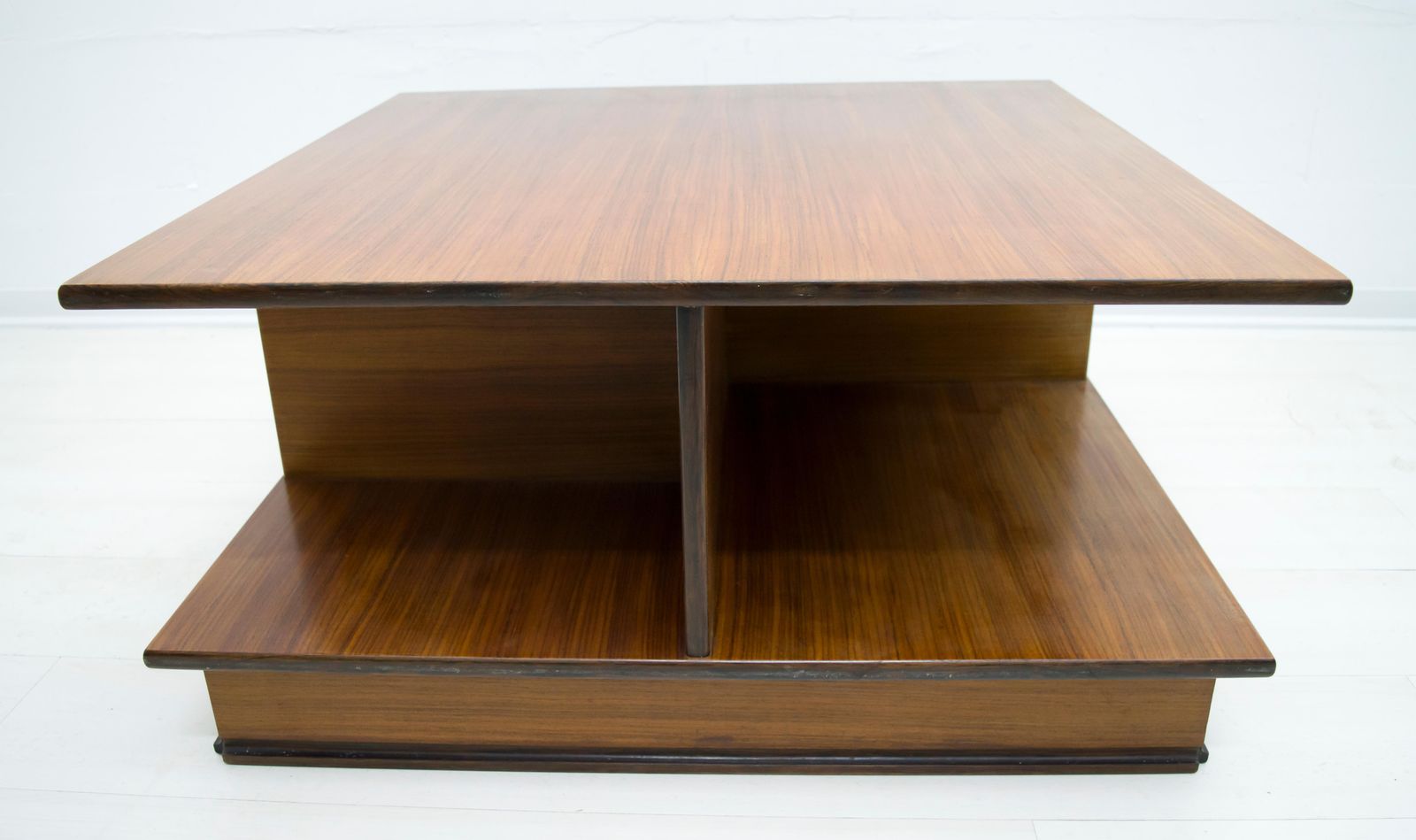 F Lli Saporiti Mid Century Modern Italian Rosewood Coffee Table, 1960s photo furniture