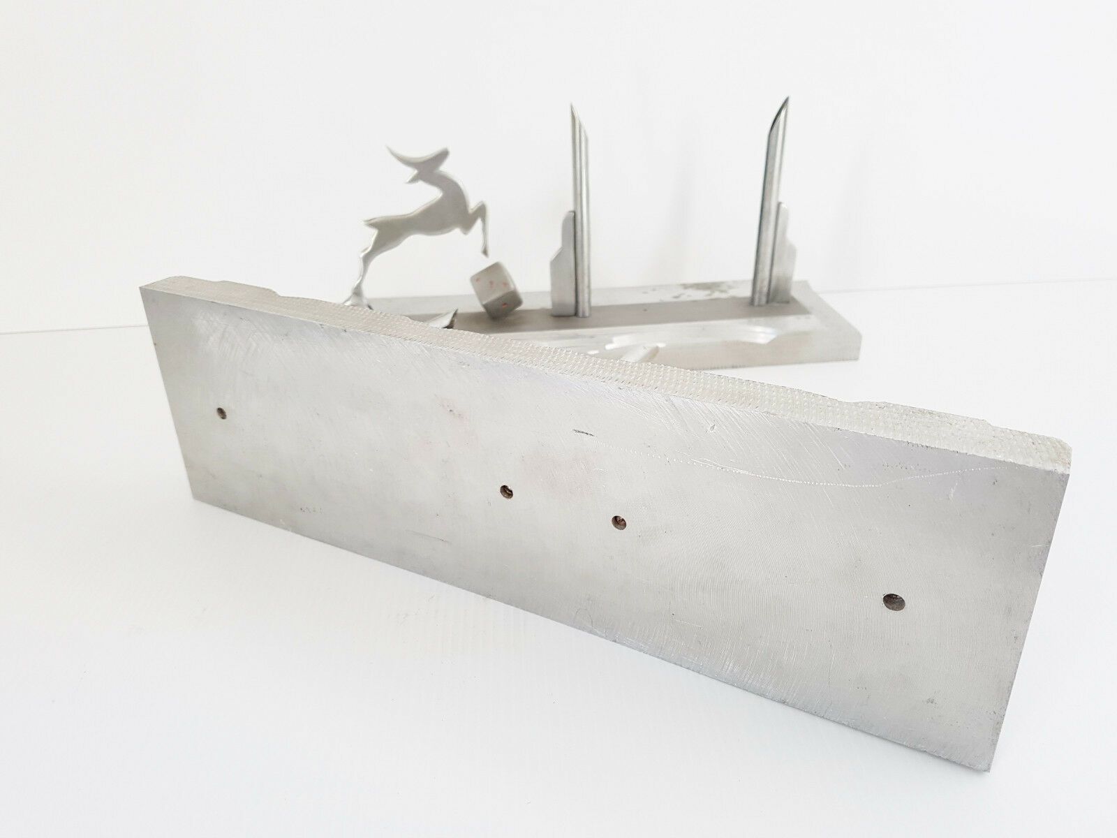 Pair Of Deer And Playing Photo Holders Art Deco photo vinterior
