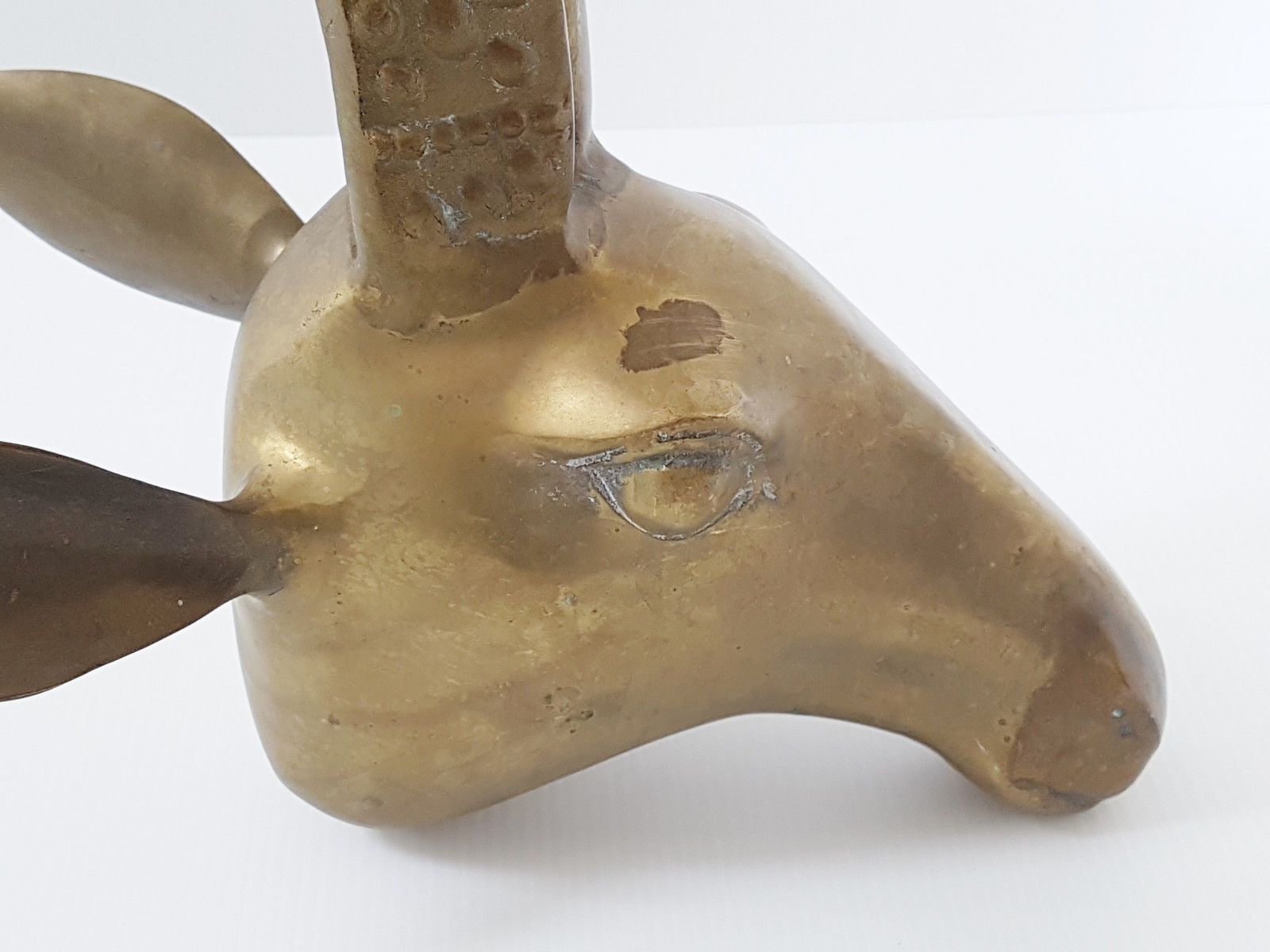 photo furniture Belex Antilope Coffee Table Ibex Gold Brass 1970 Vintage 70s Alain Chervet 70s