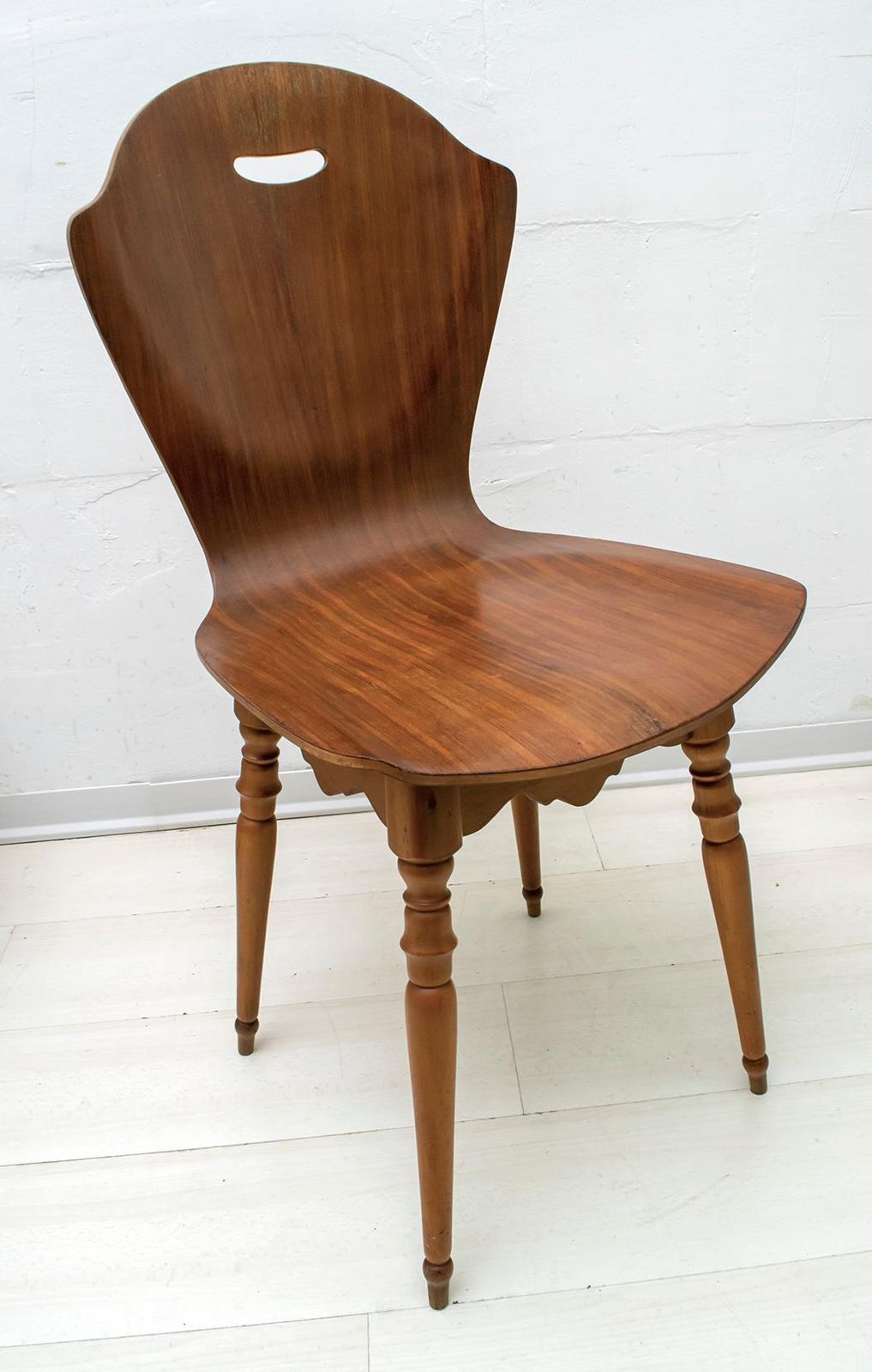 After Carlo Ratti Mid Century Modern Italian Bentwood Chairs, 1950s photo vinterior