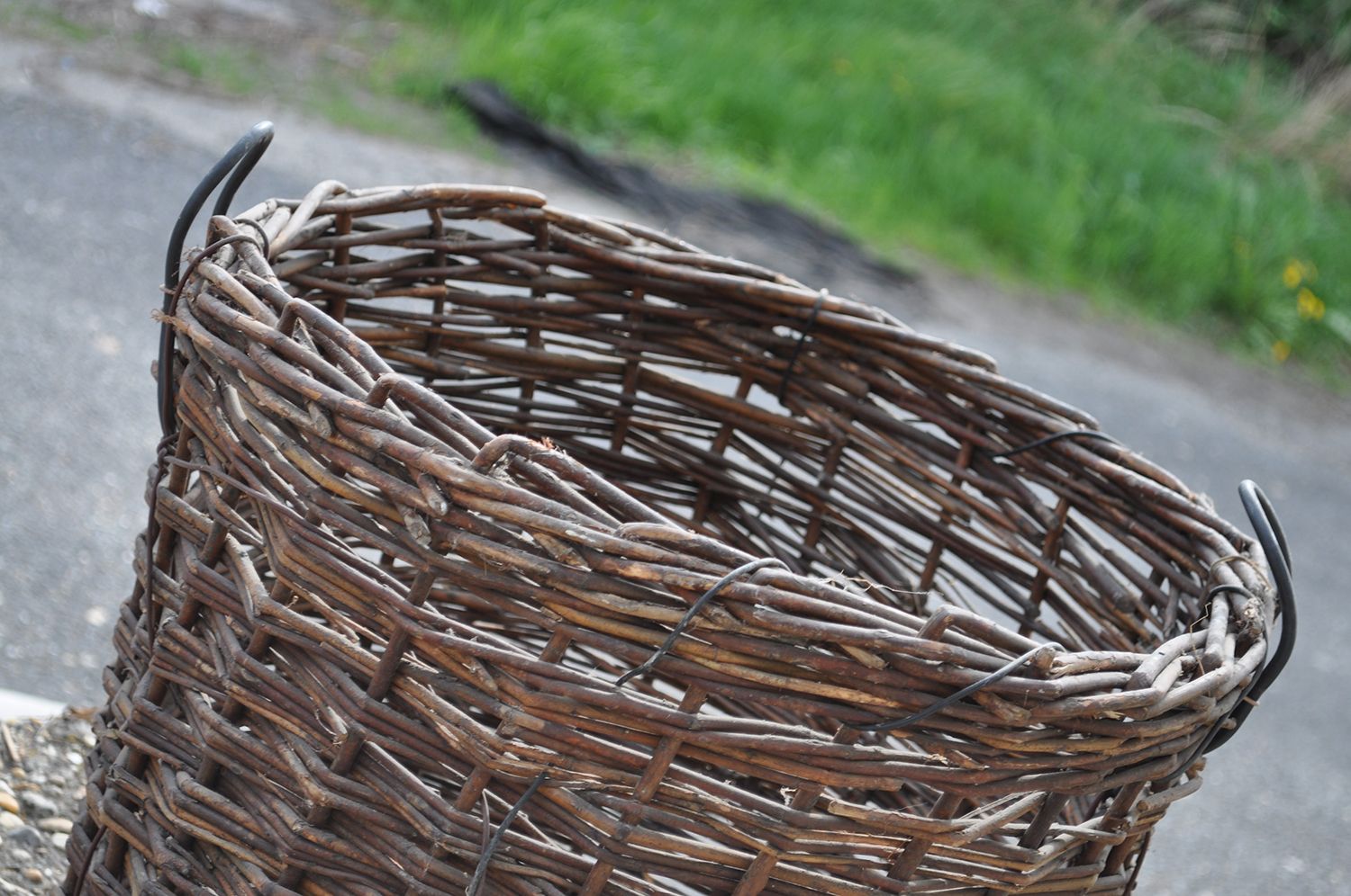 Antique Hungarian Basket photo for sale