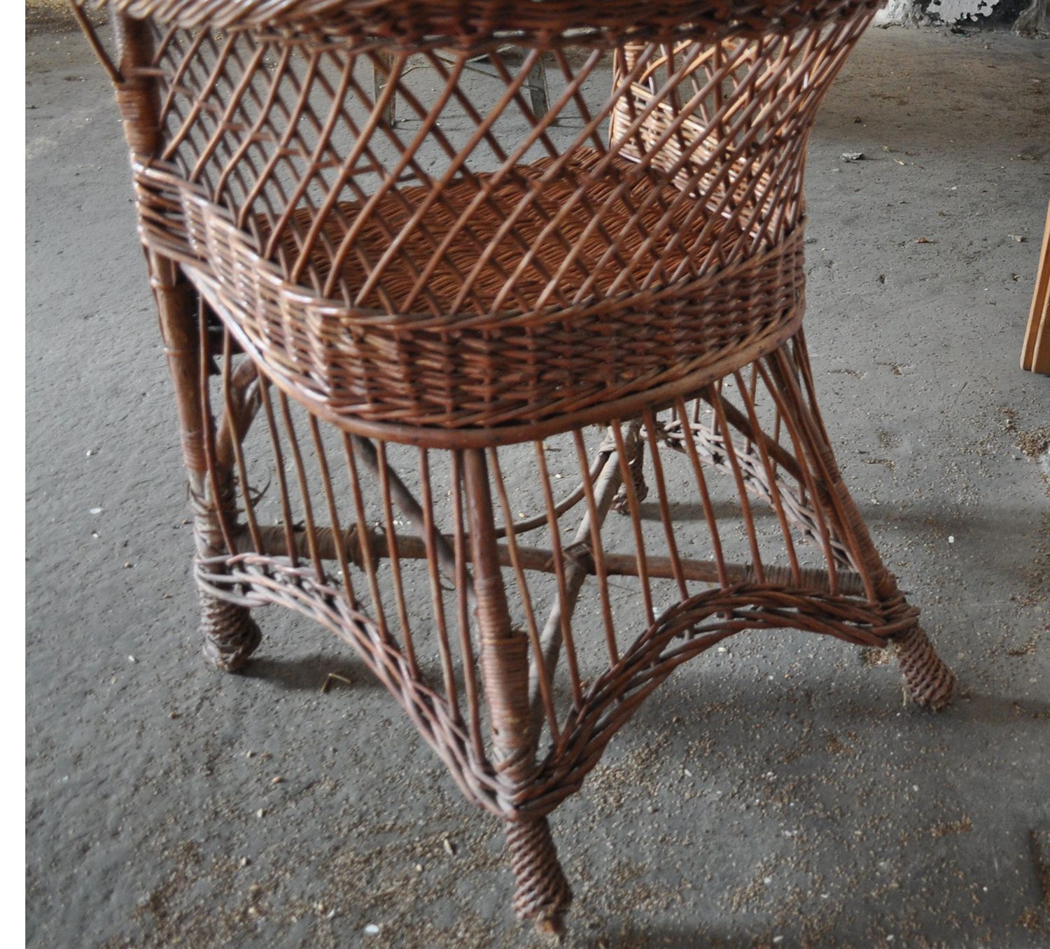 Natural Wicker Chair photo vinterior