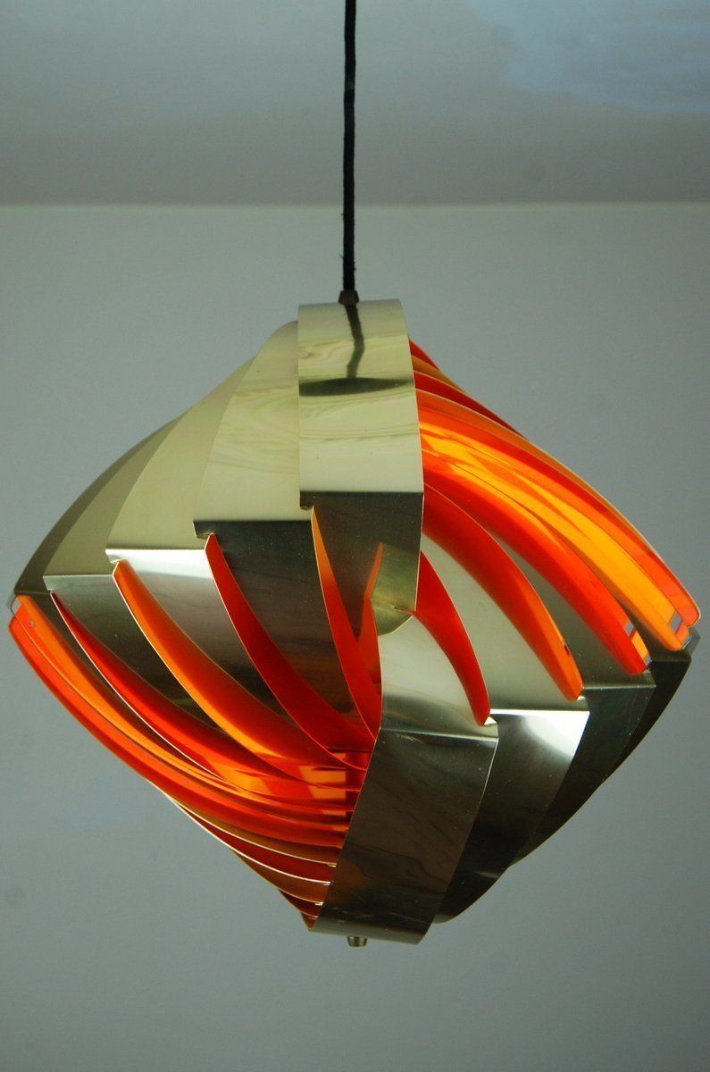 Danish Konkylie Pendant By Louis Weisdorf For Lyfa, 1960s photo buy