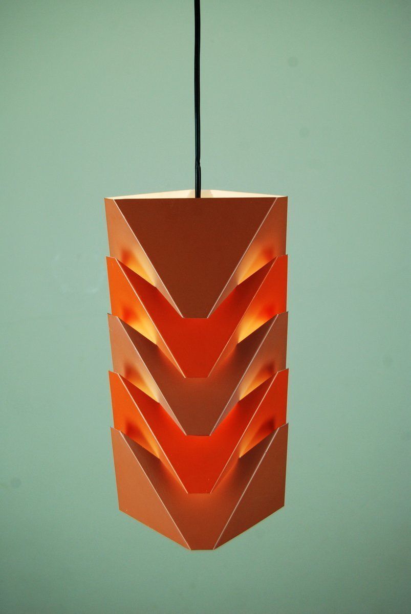 Ekko Pendant Lamp By Louis Weisdorf For Lyfa, 1970s photo vinterior