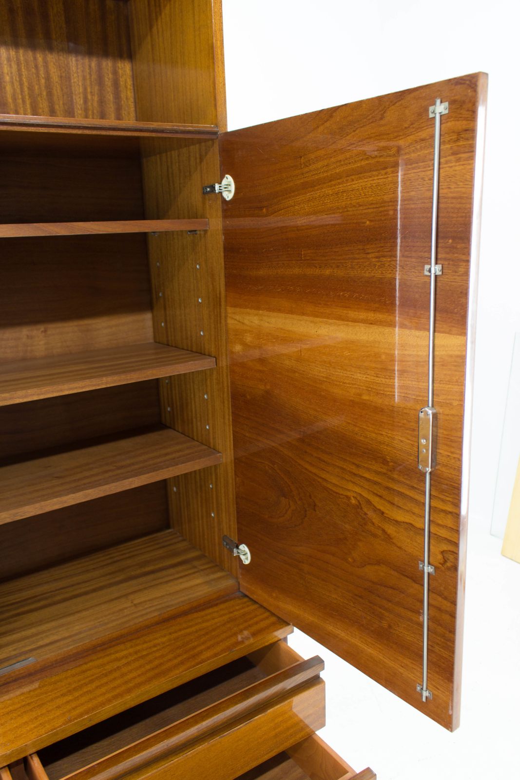 Belmondo Cabinet With Shelves And Drawers In High Gloss Finish, 1970 photo vinterior