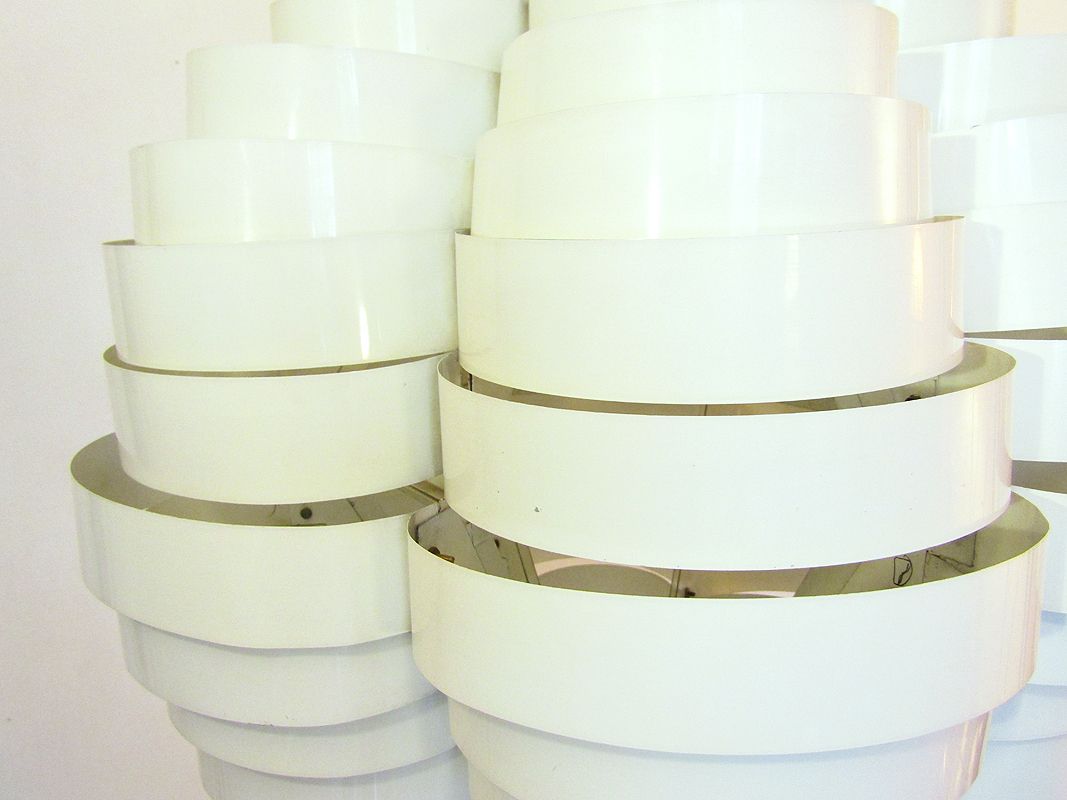 Large 1960s Italian "Tornado" Ceiling Light Chandelier By Elio Martinelli photo vinterior