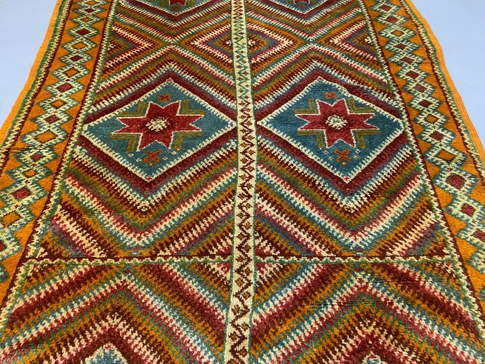 Moroccan Rug 345x150 Cm Tazenacht Berber Atlas, Tribal photo Textiles