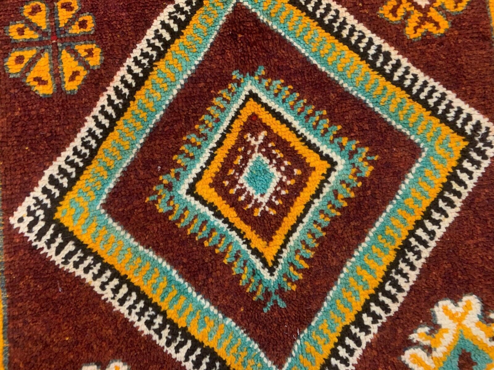 Moroccan Rug 190x102 Cm Tazenacht Berber Atlas, Tribal photo vinterior