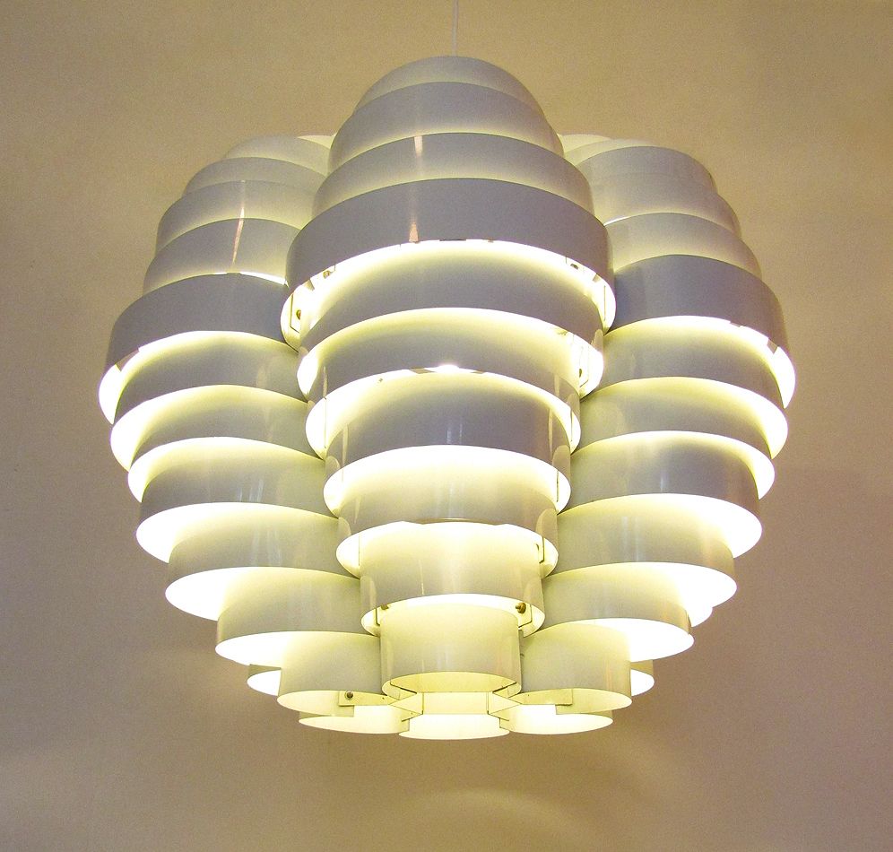 Large 1960s Italian "Tornado" Ceiling Light Chandelier By Elio Martinelli photo buy