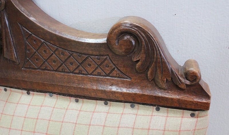 Pair Of Light Oak Armchairs, Louis XIII / Louis XIV Style   Early 20th Century photo vintage
