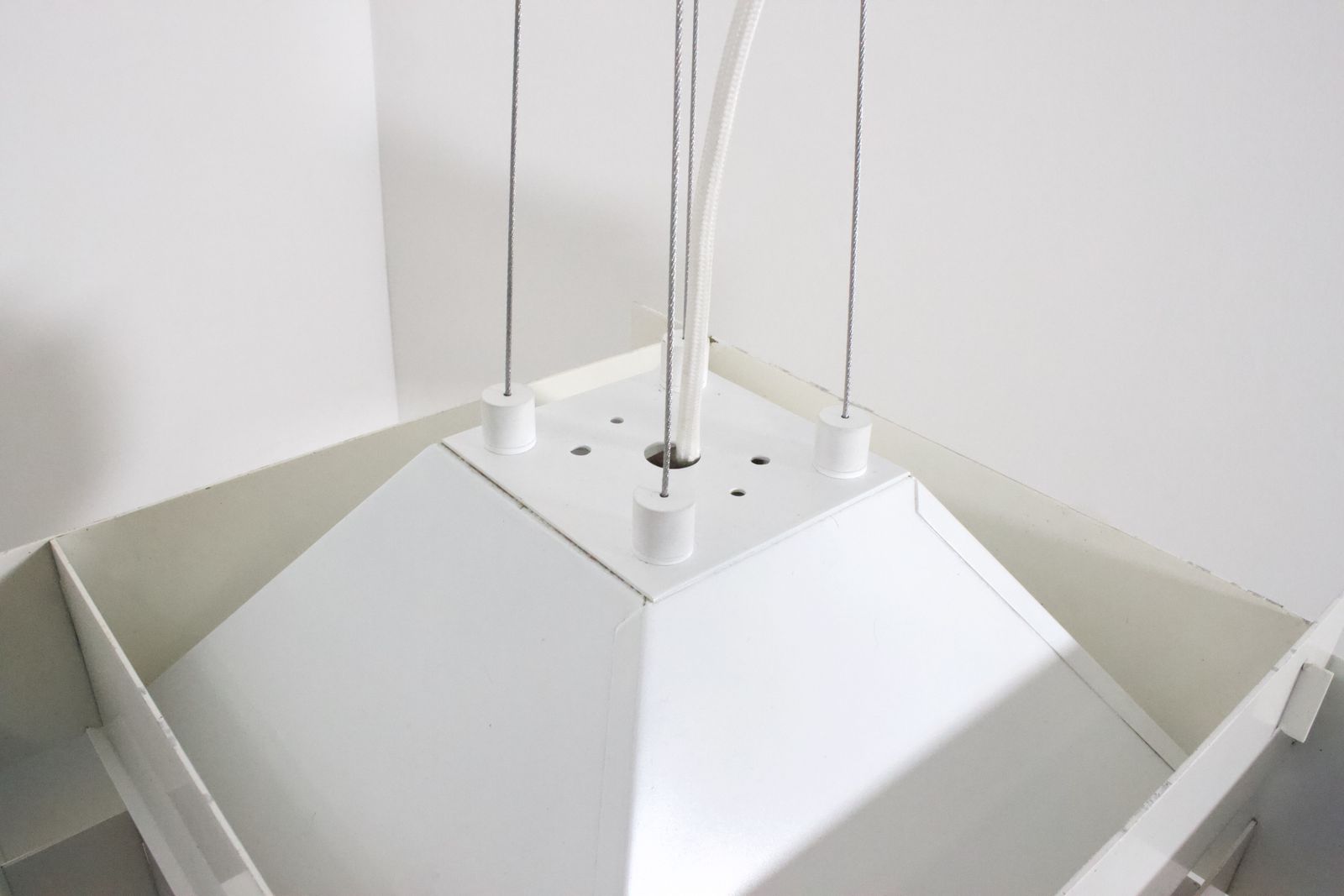 1 Of 8 Louis Poulsen ‘Pyramid’ Pendants By Jørgen Rasmussen, Denmark, 1970s photo furniture
