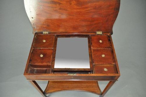George III Period Mahogany Dressing Table photo furniture