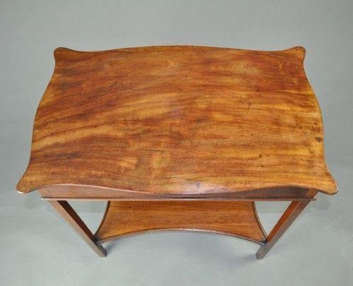 George III Period Mahogany Dressing Table photo Furniture