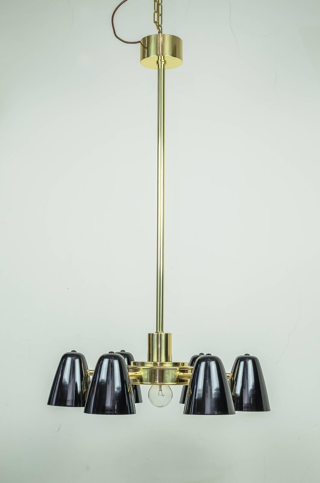 3289.0 Chandelier Circa 1950s Attributed To Stilnovo photo