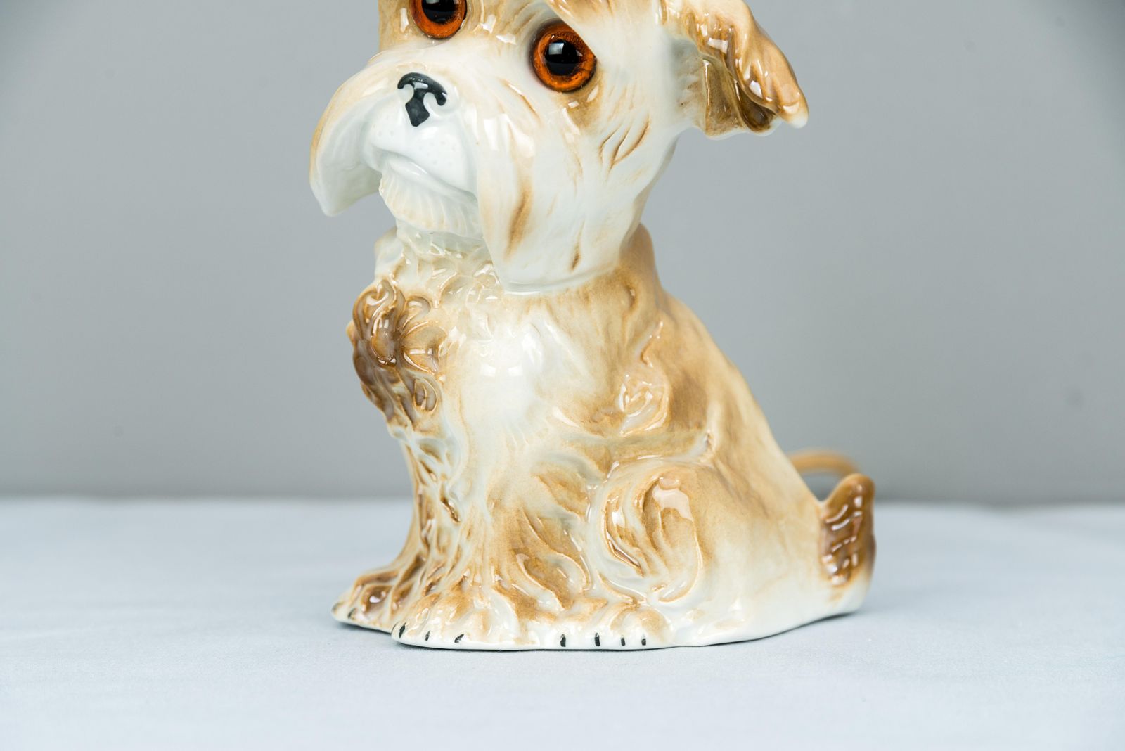Porcelain Figurine Air Purifier Table Lamp, Circa 1950s photo Lighting