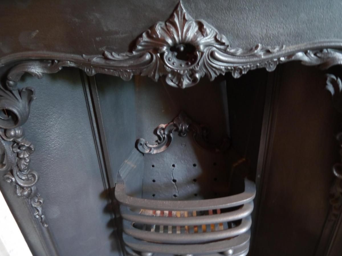 Original Early Victorian Cast Iron Insert photo for sale