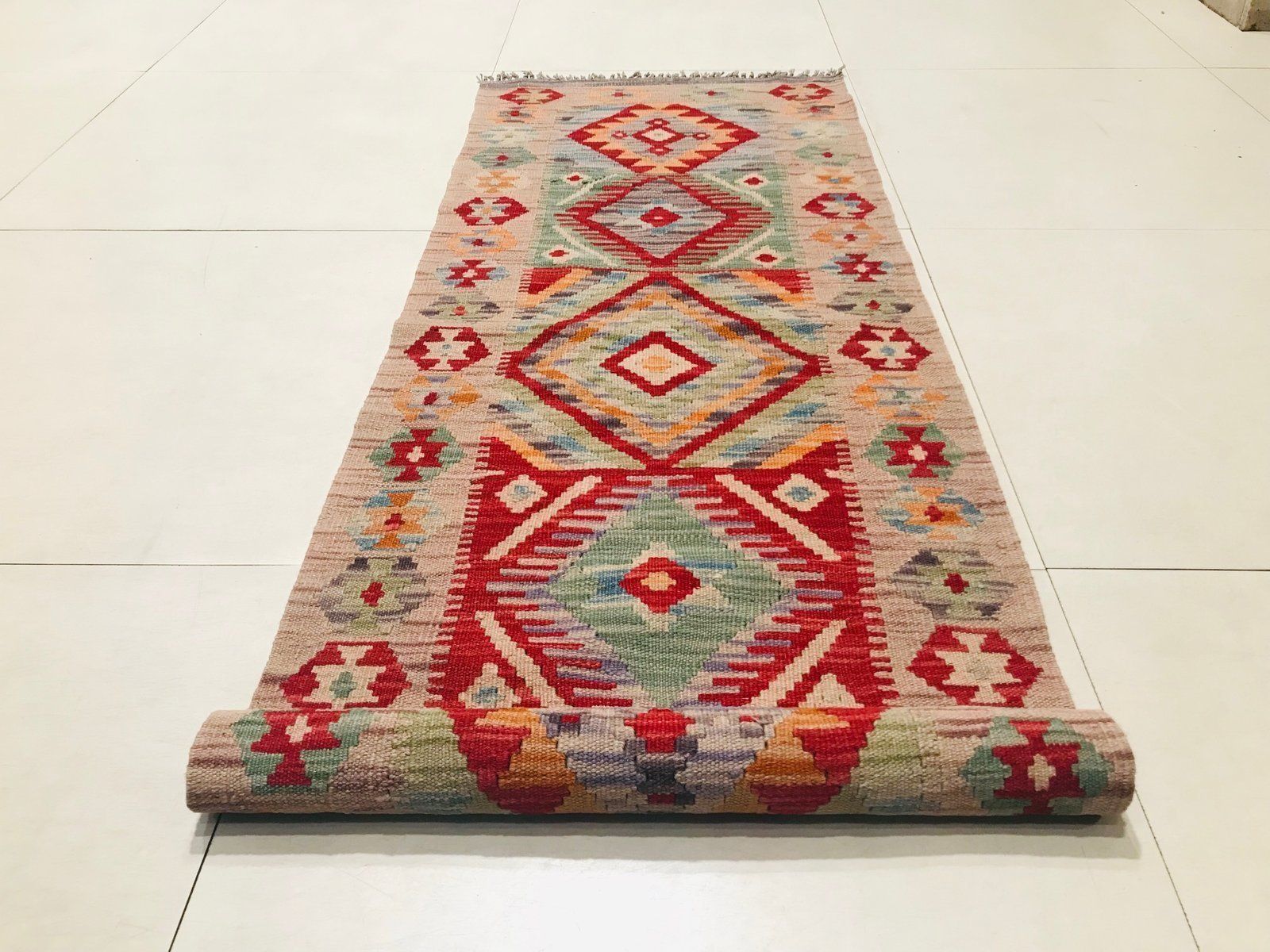 photo for sale Hand Crafted Wool Carpet, 1980s