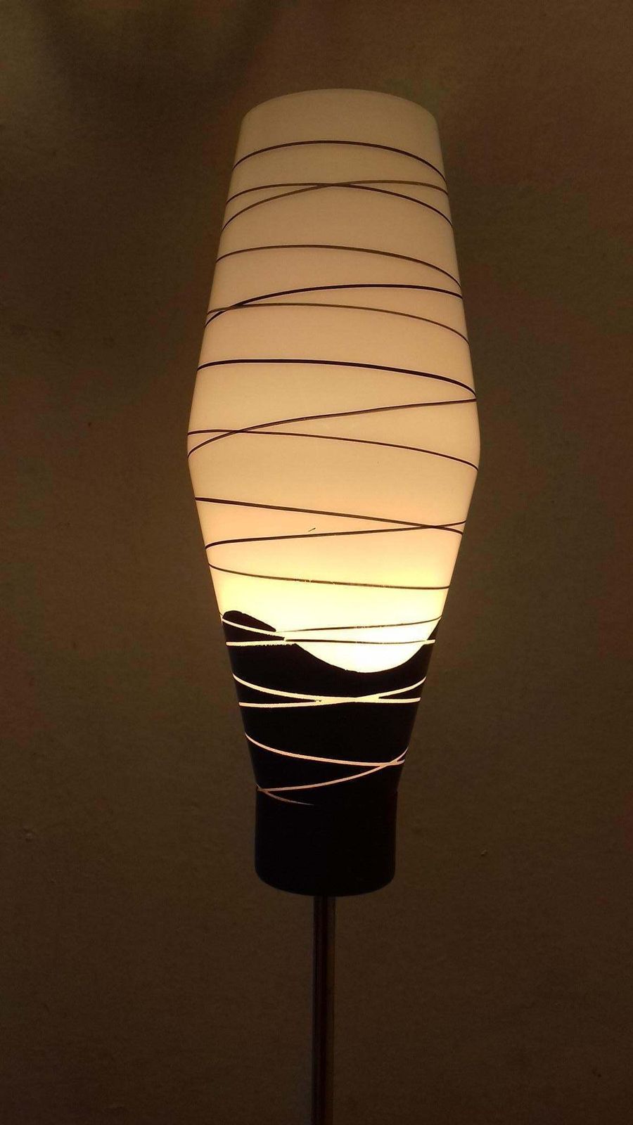 Design Floor Lamp/ Lidokov Boskovice, Czechoslovakia photo vintage