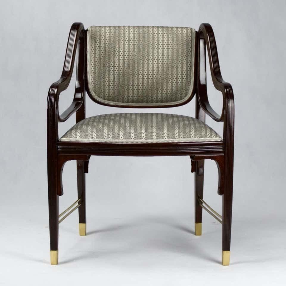 Jacob & Josef Kohn Vienna Art Nouveau Armchair No. 412 By Otto Wagner, 1904 photo furniture