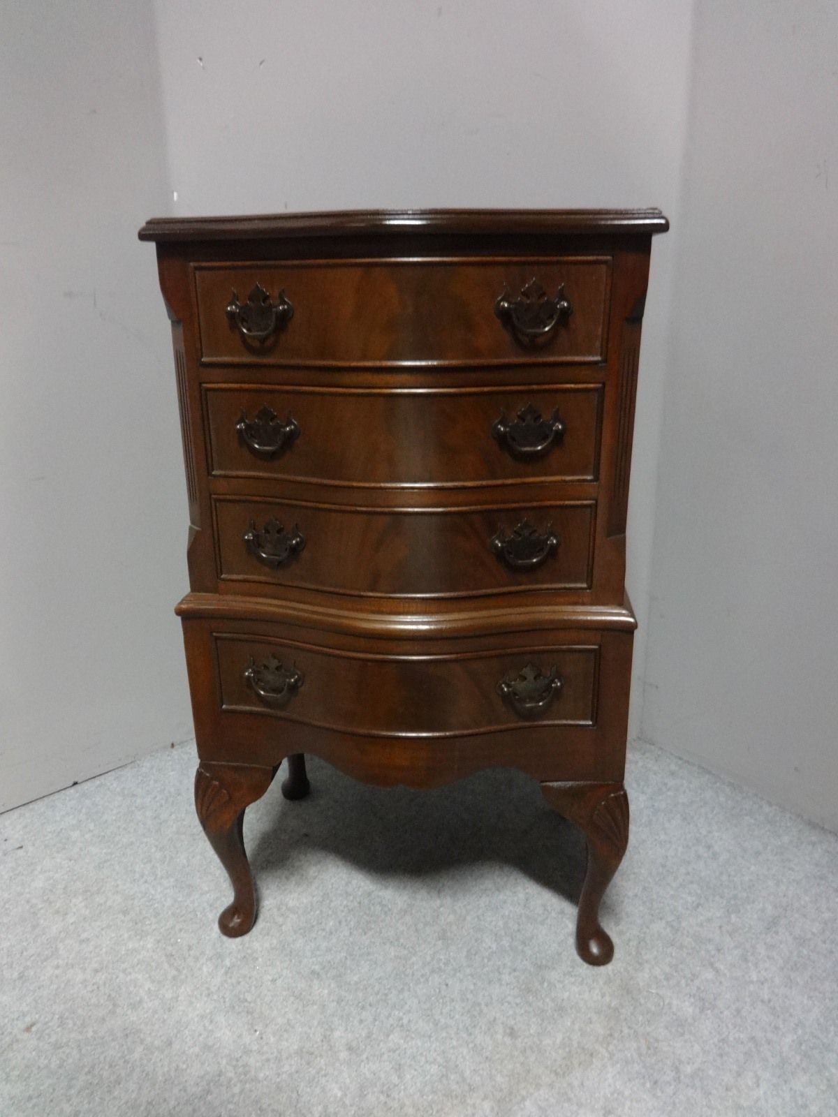 Good Mahogany Chest On Chest Of Drawers photo furniture