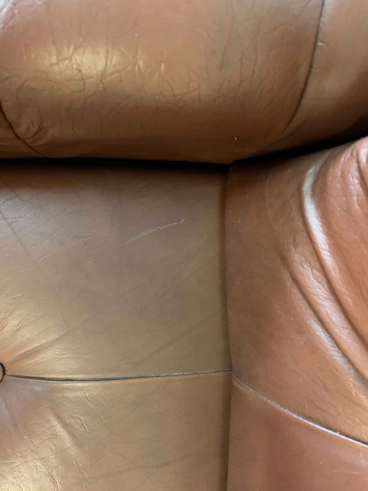 photo for sale Leather Armchair   Himolla   Germany, 1970s.