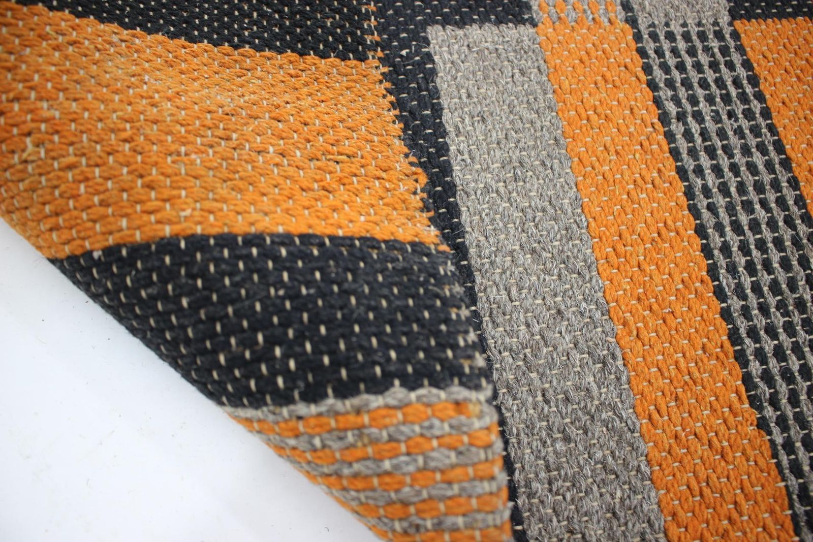 Buahaus Geometric Modernist Carpet/Rug   Czechoslovakia / 1930s photo vinterior