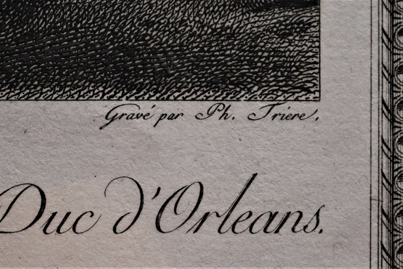 photo furniture Engraving   "Loth Et Ses Filles" From The Gallery Of S.A.S. Monseigneur Duke Of Orleans