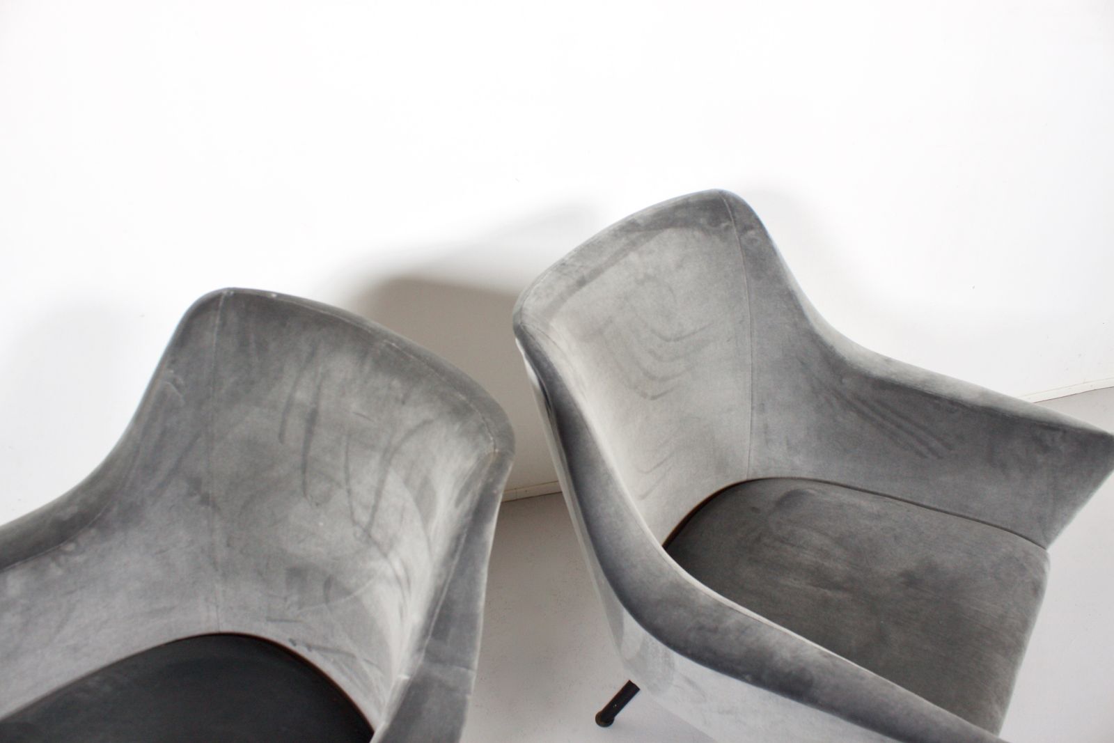 Pair Of Elegant Italian Mid Century Club Chairs, 1950s photo 4960.0