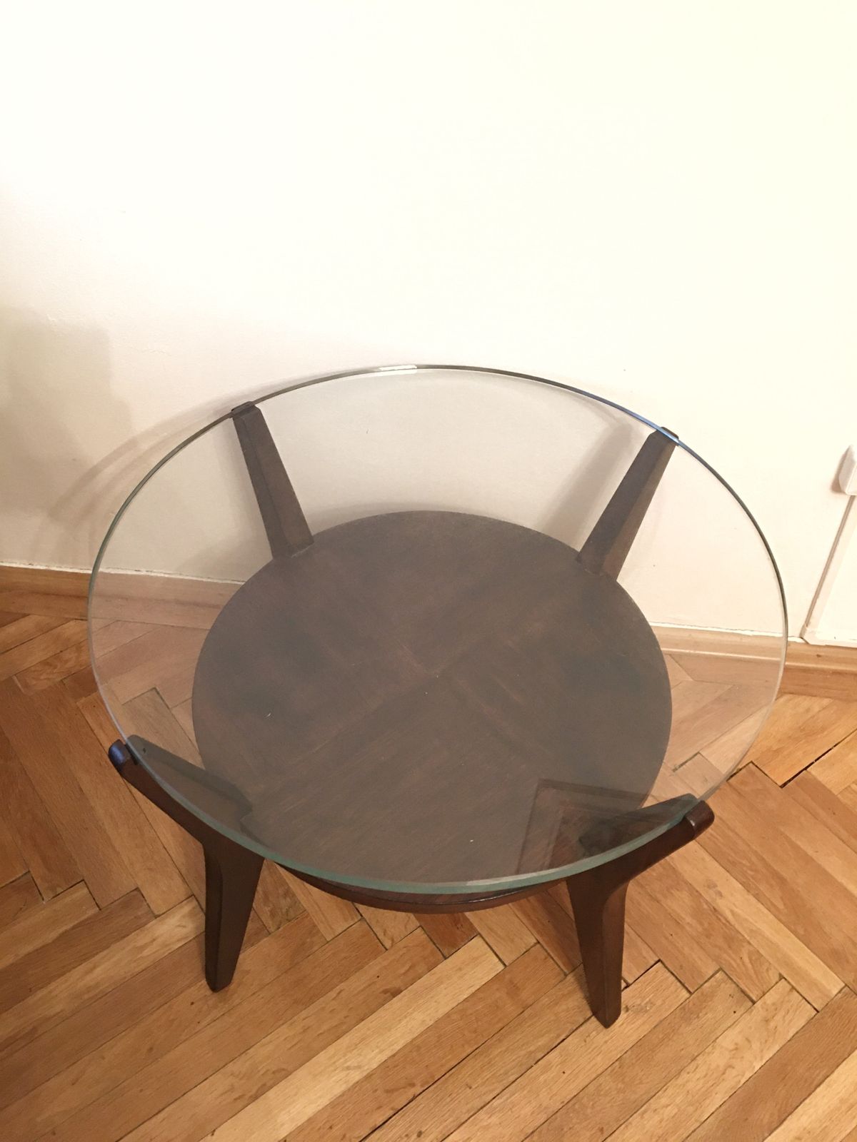 Round Coffee Table By Karel Kozelka And Antonin Kropacek, 1940s photo furniture