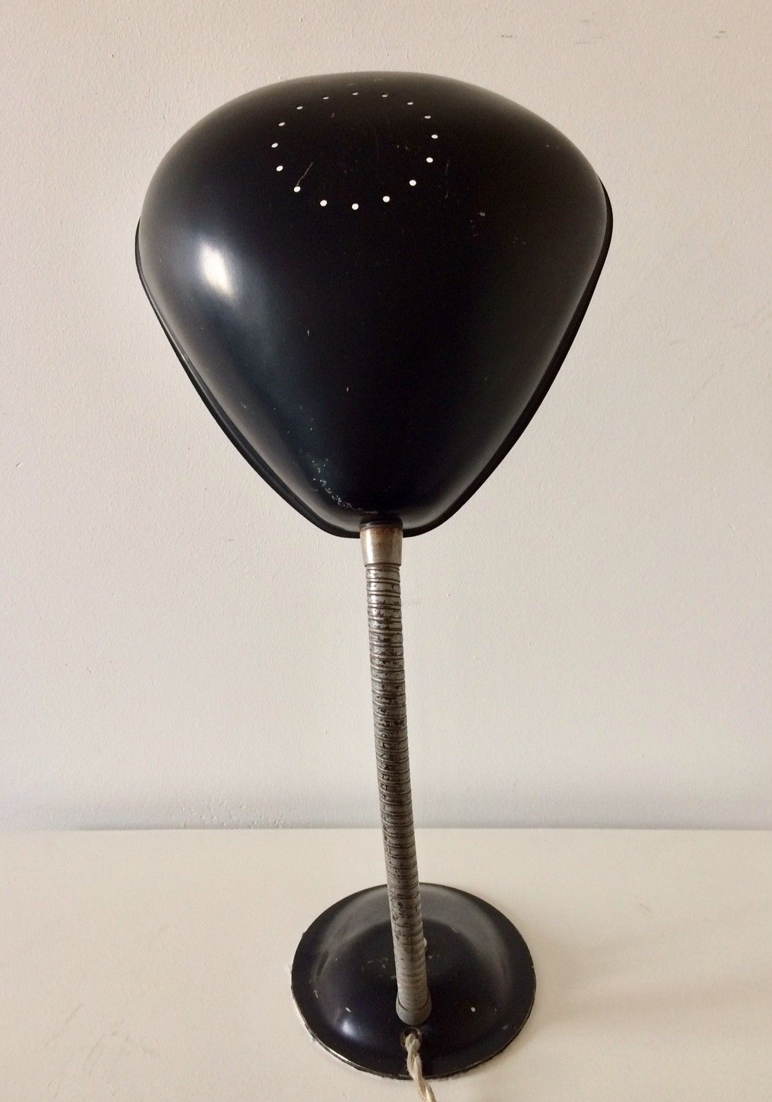 Eagle USA Design – Industriële Verstelbare Metalen Bureaulamp, Ca. Jaren 1940 photo furniture