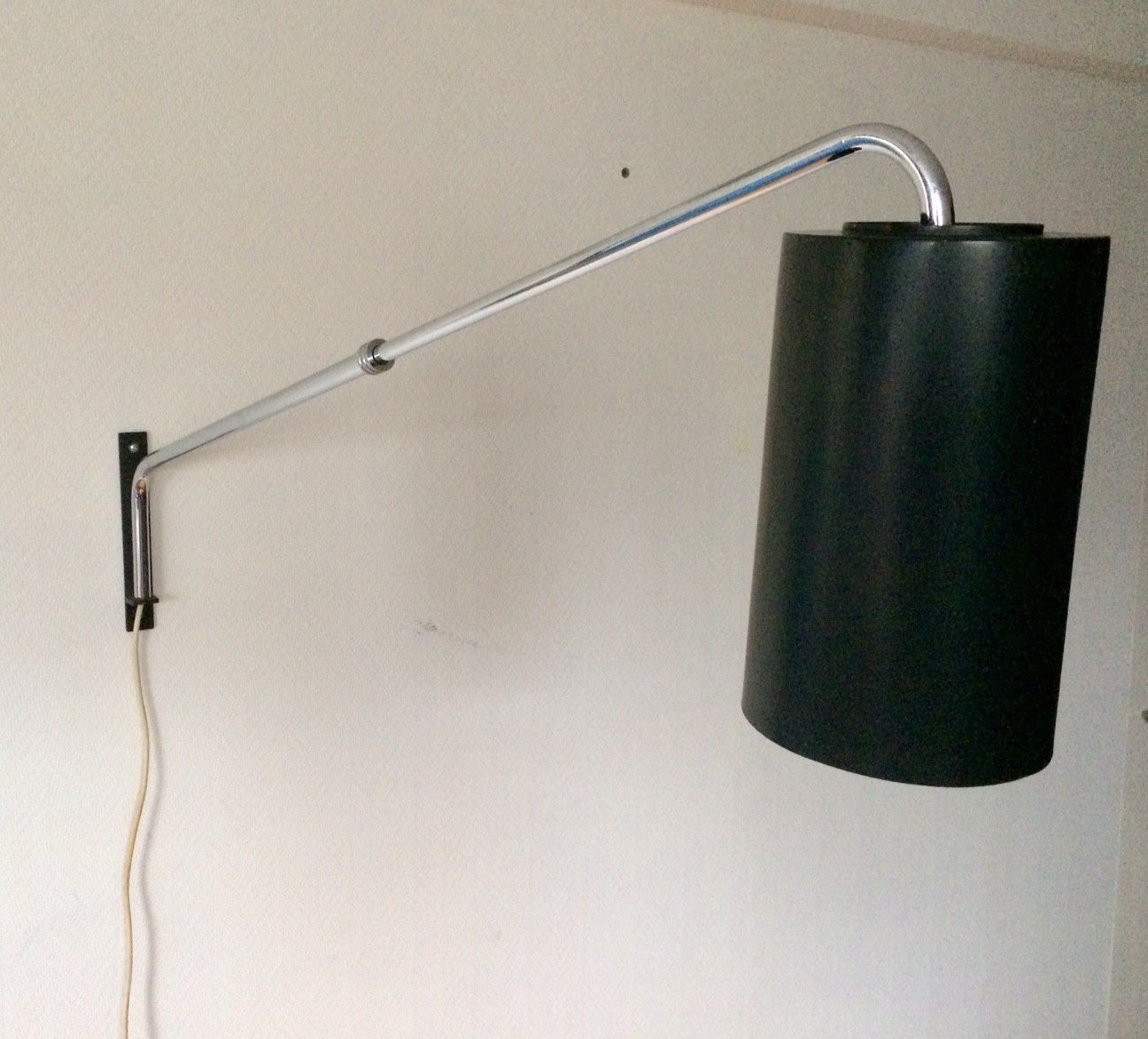 Mid Century Design Uitschuifbare Cilinder Wandlamp Uit De Jaren 1960 photo buy