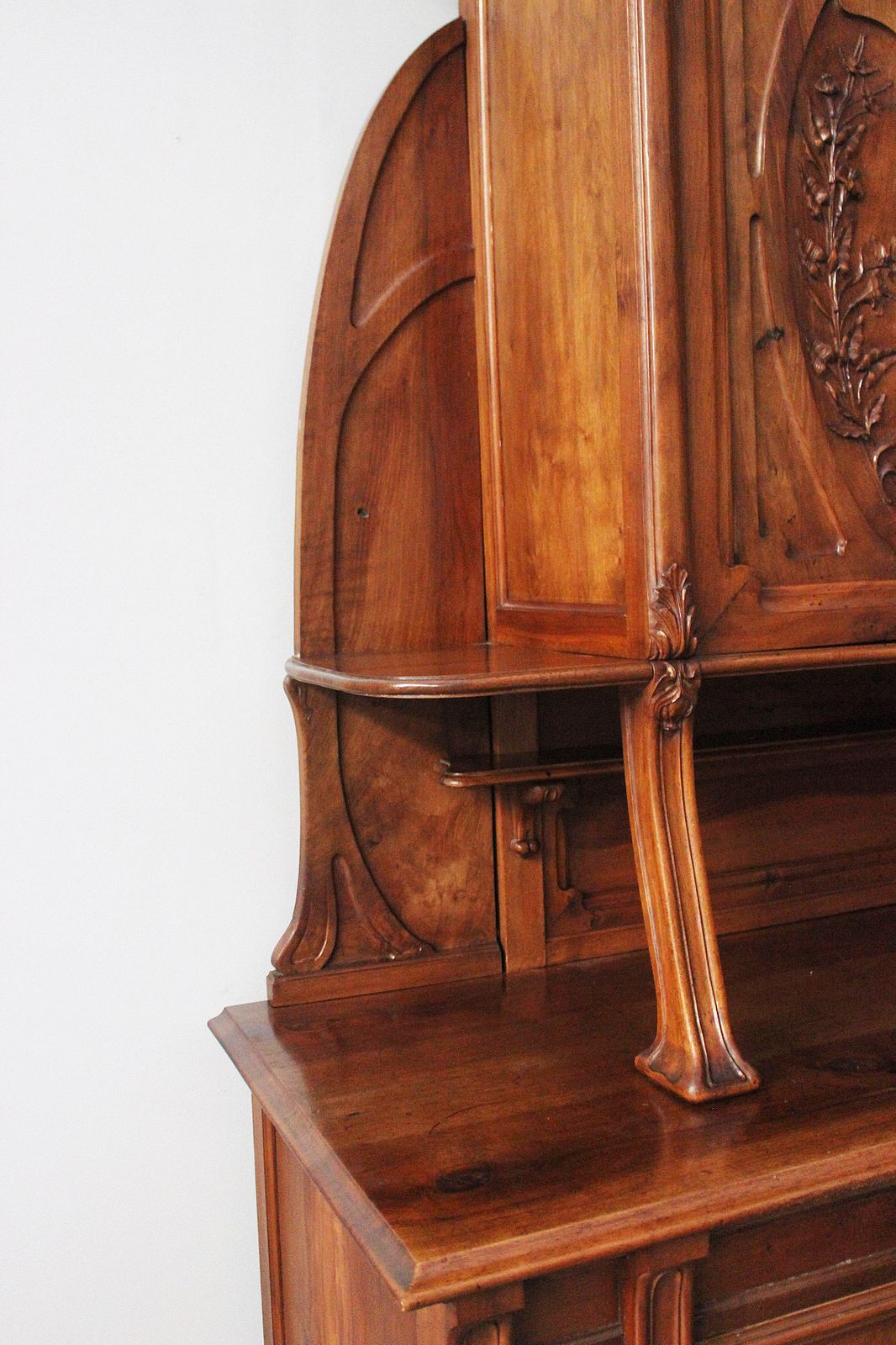Set For Dining Room In Antique Art Nouveau Cherry Wood By Pierre Mathieu photo buy