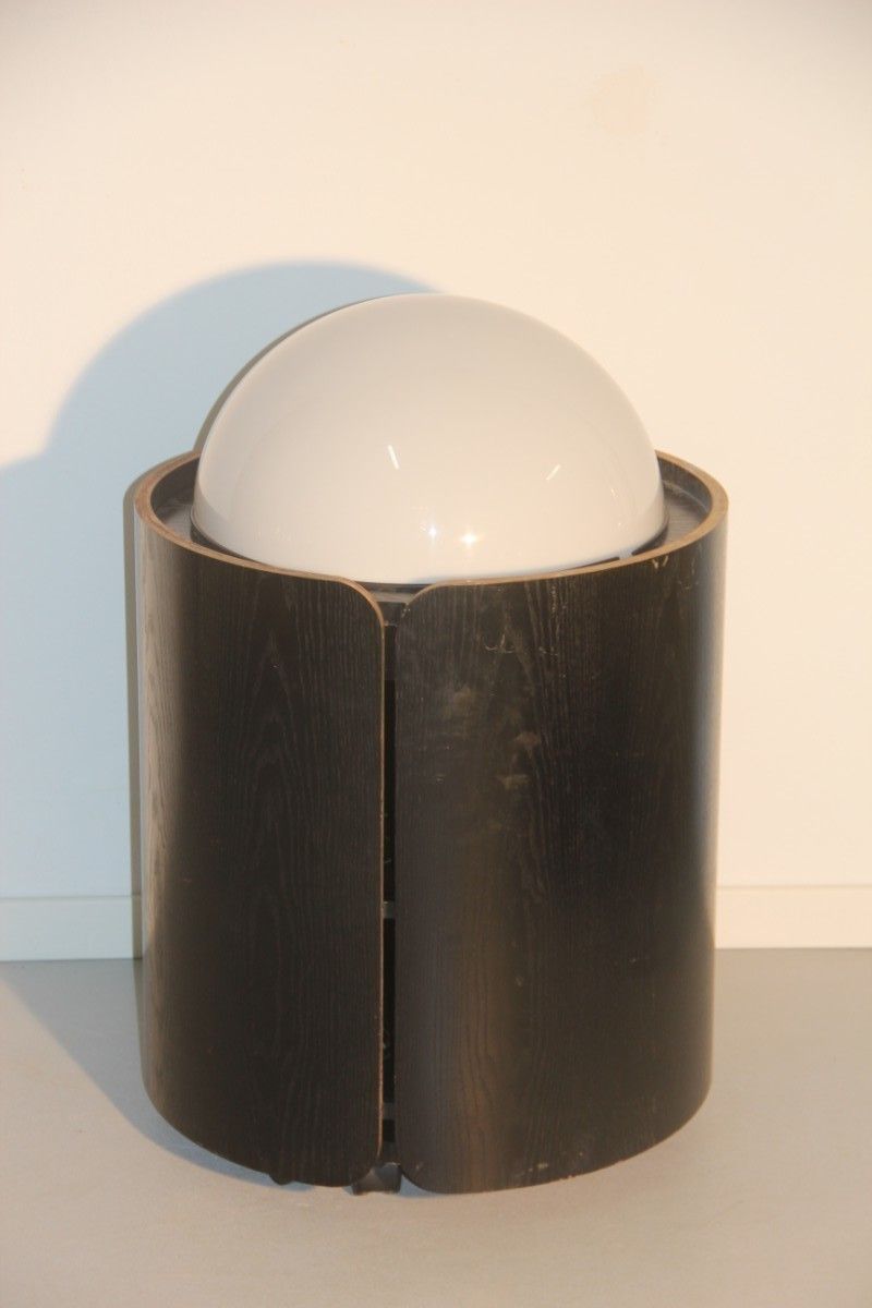 Sliding Bar Coffee Table With Integrated Lamps Giorgio Ponti Mariani For Rimadesio 1970. photo buy
