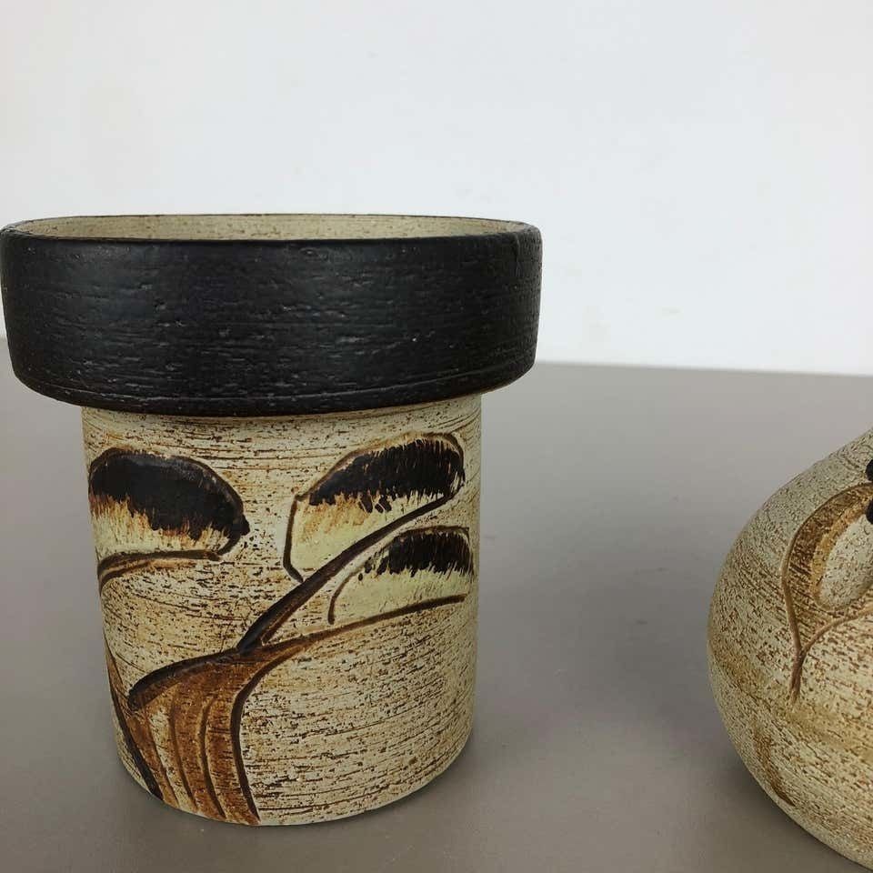 Home Decor Set Of 2 Modernist 1970s Vase Sculptures Peter Müller For Sgrafo Modern, Germany photo
