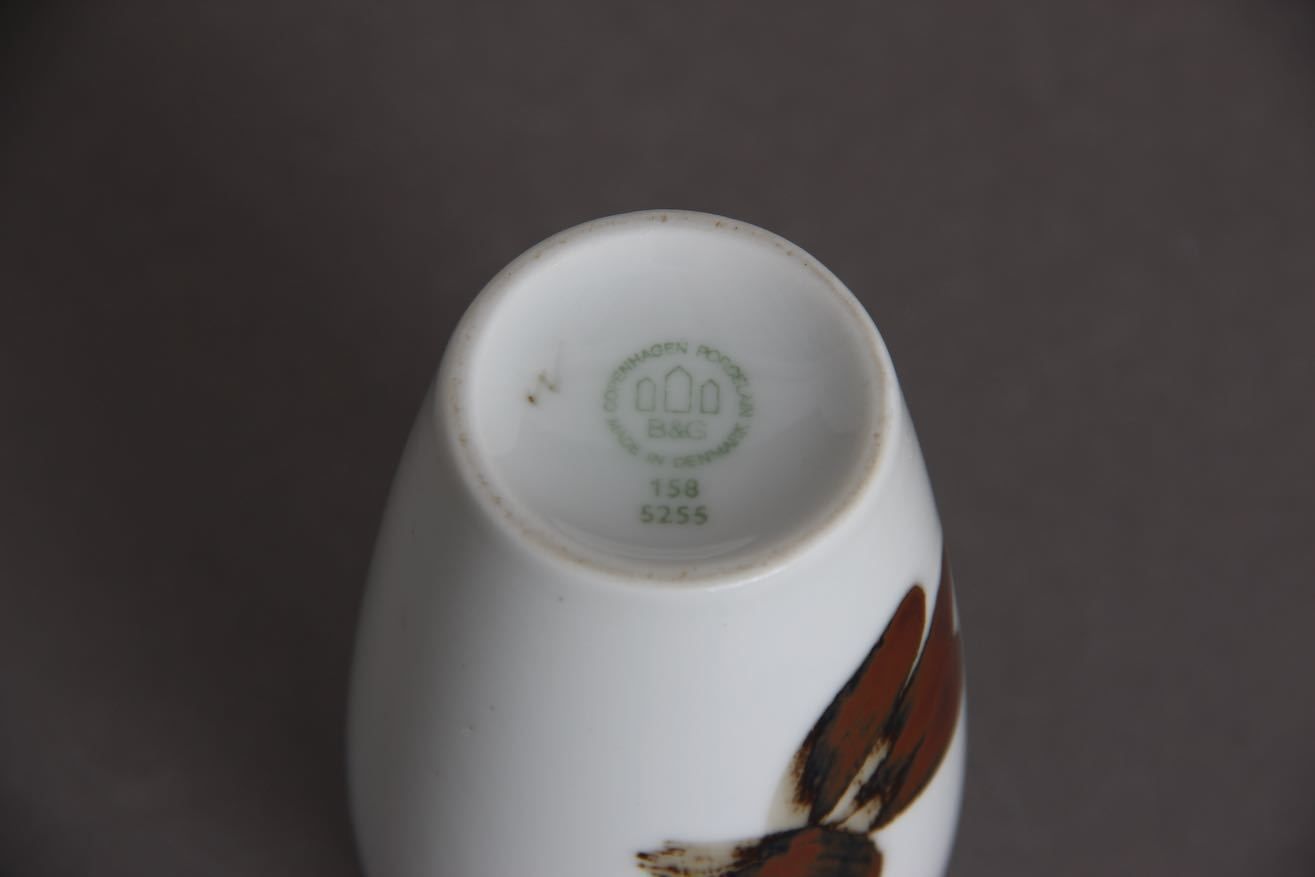 photo buy 3 Danish Vases From Bing & Grondahl. Bg. 2 X Model: 158/5255 And 1 X Model 159/5251.