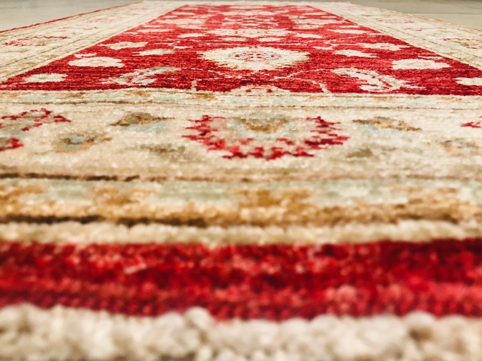 Pakistani Hand Knotted Wool Carpets, 1980s, Set Of 2 photo vinterior