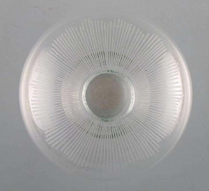 Bengt Orup For Johansfors, Art Glass Vase, Swedish Design, 1970s photo for sale