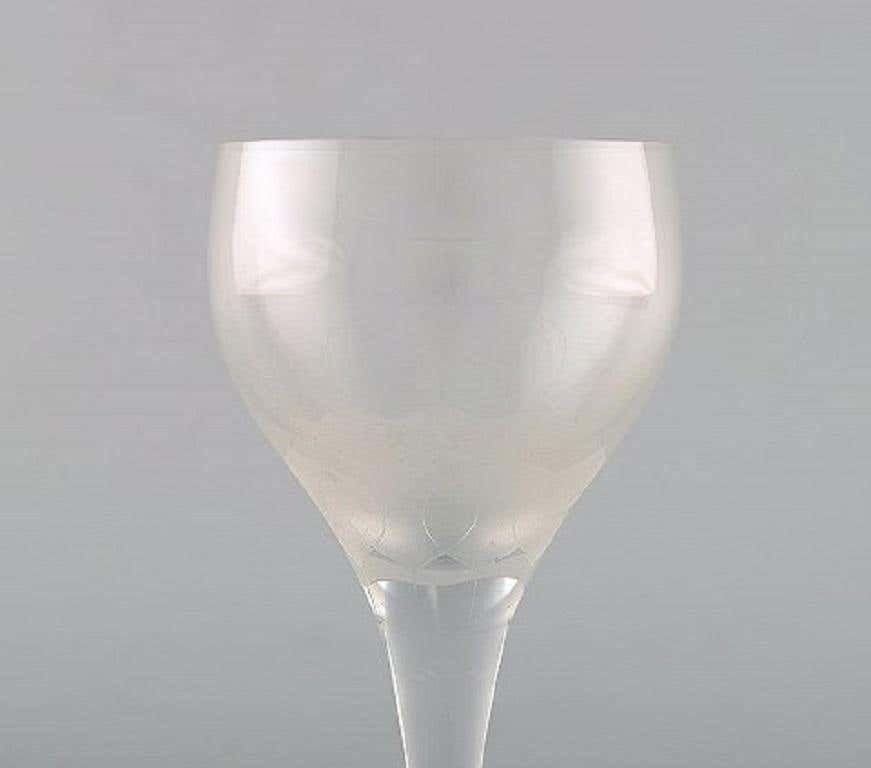 Bjørn Wiinblad ‘1918 2006’ For Rosenthal, Twelve "Lotus" Glasses, 1980s photo Home Decor
