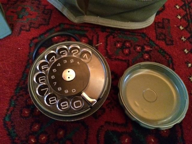 Polish Induction Telephone M 63 With Dial photo for sale