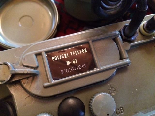 Polish Induction Telephone M 63 With Dial photo vinterior