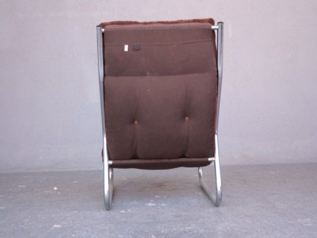 Armchair Tubular Structure Stainless Steel And Velvet photo buy